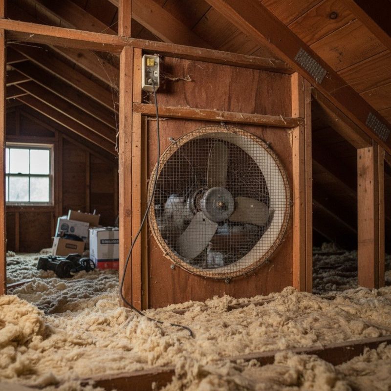 Attic Heating Installation