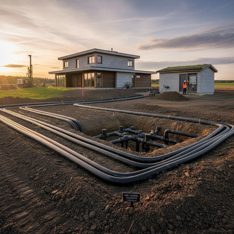 Geothermal Ac Installation